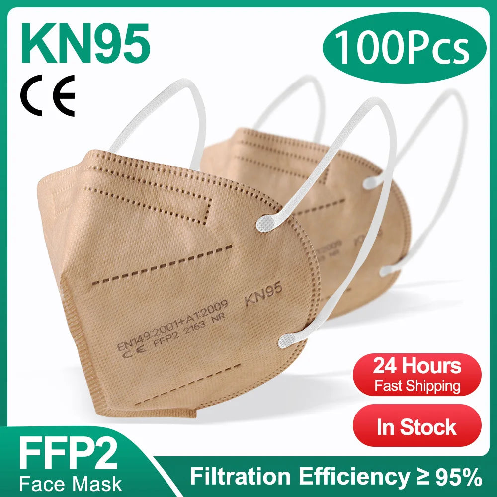 10-100 Pcs Kn95 Face masque