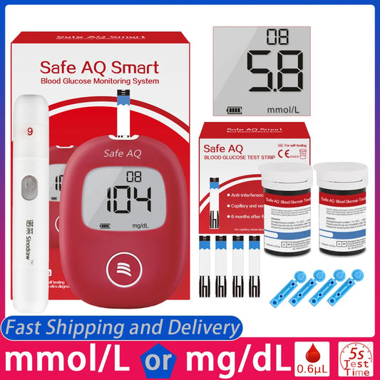 Safe AQ Blood Glucose Meter