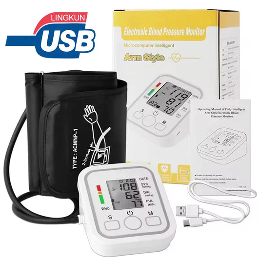 Automatic Digital Arm Blood Pressure Monitor