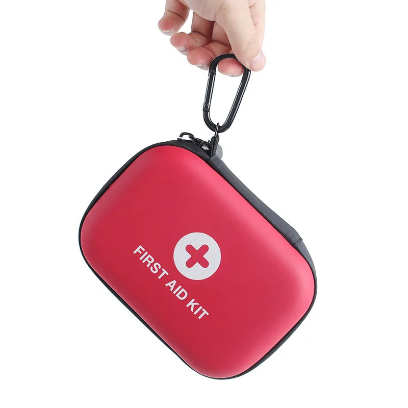 Empty Portable Emergency Medical First Aid Bag Storage Box for Household Outdoor Travel Camping Equipment Medicine Survival Kit