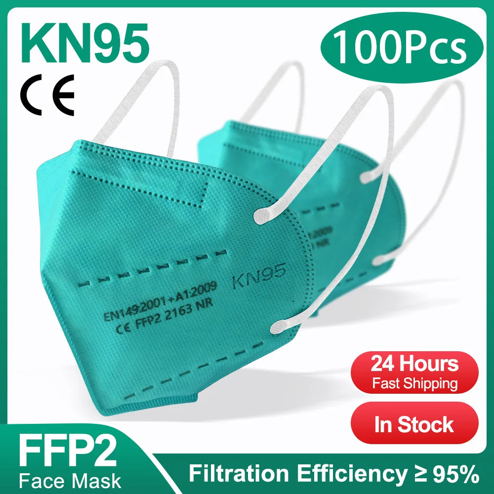 10-100 Pcs Kn95 Face masque