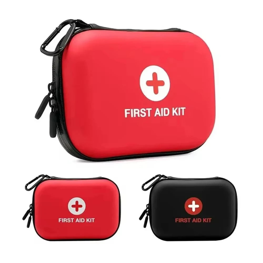 Empty Portable Emergency Medical First Aid Bag Storage Box for Household Outdoor Travel Camping Equipment Medicine Survival Kit